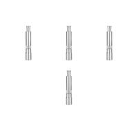 4pcs Stainless Steel Manual Pepper Mill Grinder for Spices and Salt