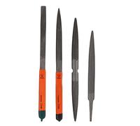 4pcs Stainless Steel Wax Carvers Set for Jewelry Making Gold Silver Files Tool Kit with Square Triangular Round Half Round Grinding Accessories Need