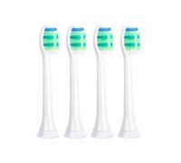 4pcs Standard Toothbrush Heads Soft Contoured Bristles Replacement Brush Deeper Clean Between Teeeh Brightness Keep