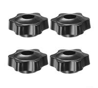 4pcs Star Pattern Knob with M8 Internal Thread for Mechanical Adjustment and User Interface Applications 38mm 48mm (38mm)