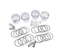 4PCS STD~+100 Bore 55mm Pin 14mm Motorcycle Engine Piston Rings Set For CB400 1999 2000-2022(4Set 100)