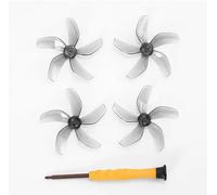 4pcs Stealth Propellers for DJI Neo Lightweight Propellers for DJI Neo 1.5g per Wing Balanced Dynamically Silent with Mounting Tools