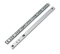 4Pcs Steel Ball Bearing Drawer Slides 13inch (310mm) Runners for Smooth Cabinet Cupboard and Keyboard InstallationEasy Glide