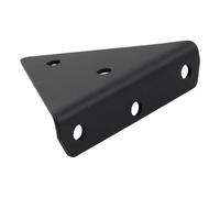 4PCS Steel Triangle Bracket Heavy Duty Wall Mounted Invisible Furniture for Shelve Shelf Square Floating Support Brackets for Shelves(Black 170mm)