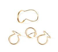 4Pcs Stringed Instrument Guitar Picks Finger Butterfly Finger Thumb Adjustable Plectrums Electric Picks