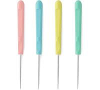 4Pcs Sugar Stir Needle Scriber Needle Modelling Tool Biscuit Cookie Decorating Supplies Icing Pin Cake Decorating Needle Tool 5.2 Inches Practical Treatment