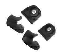 4Pcs Suitcase Caster Replacement Accesories Travel Luggage Spare Parts 360 Degree Swiveled Wheel for Travel Enthusiasts
