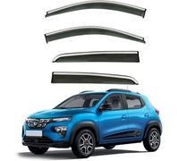 4pcs Sun Rain Guard Window Visor Awnings And Shelters Wind Deflectors for Dacia Spring Electric MK1-BW 2021-2025, Car Wind Deflectors Side Window