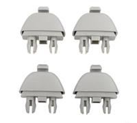 4PCS Sun Visor Clamp 6R0857561 For Passat for polo 4PCS Sun Visor(Gray) | Direct replacement for 6R0857561, fits for passat for polo, secure hold, avoids sagging visors