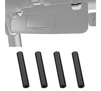 4Pcs Sun Visor Repair Tube Kit for Jeep Wrangler JK JKU 2007-2017 Driver & Passenger Side Sunvisor Repair Set
