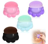 4Pcs Sunscreen Applicator, Exquisite and Portable Brush on Sunscreen Applicator for Kids, Suitable for Babies and The Whole Family Sunscreen Brush for Kids Sunblock Applicator Sun Buddy Applicator