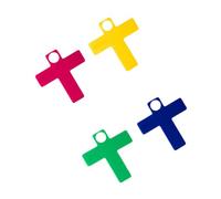 4Pcs T Marks Set for Actor Stage Walk Camera T Marker Nonslip for Photography Positioning Stage Catwalk Background Acrylic Photography Markers