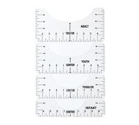4pcs T-Shirt Ruler Guide Alignment Tool to Center Designs, Tshirt Alignment Tool, Shirt Ruler for Vinyl Alignment, Tshirt Ruler Guide for Heat Press