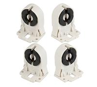 4pcs T8 Fluorescent and LED Tube Lamp Holder Socket Snap-in Or Slide-On Fittings AC 100-250V 5060Hz