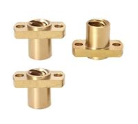 4Pcs T8 Nut Trapezoidal Screw, 3D Printer Z Axis Upgrade Parts Compatible with 2mm/4mm/8mm Lead Screw Compatible with Crea-lity Ender 3 CR-10 CR-10S(Lead 2mm)