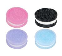 4pcs Taba Squishy, Fufu Squishy, Taba Squishies, Squishies Toys, Biscuit Stress Relief Toy, for Anyone Seeking to Relieve Stress and Anxiety At Work