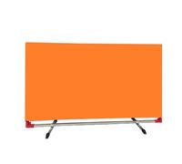 4PCS Table Tennis Baffles - Heavy Duty Indoor Privacy Screens, Portable Temporary Partitions for Self-Training, Club Competitions & Schools, 140x80CM, Orange