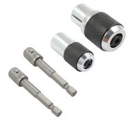 4Pcs Tap Socket Set 3/8" Drive Tap Socket & Extractor Tool Set