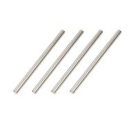 4PCS TC4 Titanium Hinge Pin Lower for ARRMA 6S 1/7 Mojave/Felony/Big Rock Fireteam/Infraction/Limitless 1/8 Kraton/Notorious/Outcast/Talion/Typhon, 4X67.5mm,AR330381