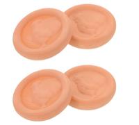 4pcs Terracotta Bread Warmer Stone for Table Serving