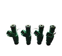 4pcs Test Video Enclosed Universal Top Feed 440cc Performance Fuel Injector Green Giant 0280155968 Compatible with Vw Compatible with A4 TT