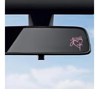 4PCS The Cross of Jesus & Love Heart Waterproof Vinyl Decals, Durable Waterproof Vinyl Sticker for Cars, Trucks, Laptops, Windows and More (Pink)