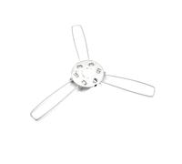 4PCS Three Forks Lamp Fixing Galvanized Spring Clip Shade Holder Lamp Pendant Metal Spring(FWSYS-3X-160)