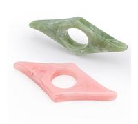 4PCS Thumb Page Holder for Reading - Energy Pattern Book Finger Holder, Non-Slip Bookmark & Book Opener Accessories for Book Lovers (Pink*2 & Olive-Green*2)