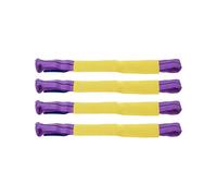 4pcs Tie Down Straps Soft Loop Tie Down Straps Heavy Duty Tie Down Axle Straps Car Retractable Tie Down Loops