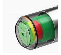 4PCS Tire Pressure Indicator Valve Stem with Color-Changing Sensor for Cars - Copper Core, Green/Yellow/Red Visual, Includes