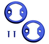 4PCS Titanium pedal plate ti bow tie fit Cycling Pro Mtb Bike Bicycle Pedal Plate Cleats FOR Wahoo SpeedPlay Comp Zero Aero NanoPCS (Blue-2PCS)