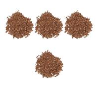 4pcs Toasted Oak Chips Pack 100g Home Brewing Supply for Flavor Infusion | Red Wine Making Accessory, Easy Aroma Control, for Cocktails, Liquor, Bar Aging