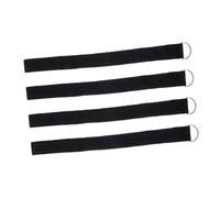 4pcs Toddler Stroller Handle Leash Neoprene Iron Black