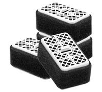 4Pcs Toilet Deodorizing Filter Replacement for S500E/S550E Carbon and Plastic Easy Install Toilet Air Filter for Bathroom (Grey White)(Grayish white-4-Thus476)