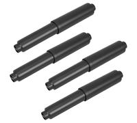4pcs Toilet Paper Spring Rod with Adjustable Fit and Easy Installation
