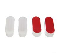 4pcs Toilet Seat Buffer Replacement Bumpers for Bathroom Hardware Offering Reliable Adhesion and Anti Slip Function