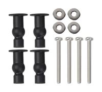 4Pcs Toilet Seats Top Fix Screws Fixings Universals Toilet Seats Hinges Screw