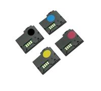 4PCS Toner Reset Chip With Cover Compatible With Dell E525w | Fits E525; For Cartridges 593-BBJX 593-BBJU 593-BBJW 593-BBJV DPV4T CT202253