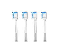 4PCS Toothbrush Heads, Compatible with Laifen, LFTB01-S P A | Adult replacement heads for electric toothbrushes with standard bristle design(4 blue clean)