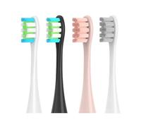 4PCS Toothbrush Heads Replaceable for Compatible for X/X PRO/ Z1/ F1/ One/Air 2 /SE/Flow Soft Bristle Sonic Brush Nozzles(4pcs Assorted)