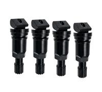 4Pcs TPMS Valve Stem Repair Kit, TPMS Valve Stem Replacements Aluminium | TPMS Valve Stem Replacements Aluminium, TPMS Tyre Pressure Sensors For Ford Volvo Land Rover Hyundai