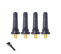 4PCS TPMS Valve Stem Tire Pressure Monitoring Sensors, Durable Rubber Valve Stems with Overpressure Exhaust Valve for Enhanced Tire Safety and Performance, Easy Installation for Cars and Vehicles