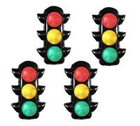 4Pcs Traffic Light Balloon 31Inch Race Car Birthday Decor Giant Red Yellow Green Balloon for School Traffic Safety Theme Kids Construction Vehicle Birthday Party Supplies