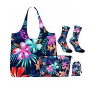 4Pcs Tropical Floral Gifts for Women Girls Floral Lover