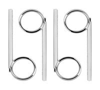 4pcs Trumpet Slide Finger Ring Metal Ring Accessory for Beginners