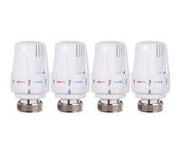 4Pcs Trv Radiator Thermostatic Head Heater Control Heating Valve Tool M30 X 1.5