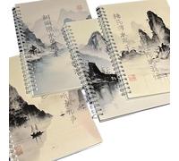 4PCS Twin Coil Binding Notebook 100 Pages 80 GSM Lined Paper College Government Notebook Journal Paper Notepad