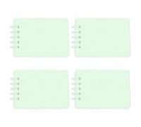 4Pcs Twin-Wire Binding Notepads 160Pages Lined Pocket Notepads Wirebound Writing Pad Small Notebook for Writing Drawing Professional