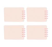 4Pcs Twin-Wire Binding Notepads 160Pages Lined Pocket Notepads Wirebound Writing Pad Small Notebook for Writing Drawing Professional