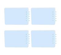 4Pcs Twin-Wire Binding Notepads 160Pages Lined Pocket Notepads Wirebound Writing Pad Small Notebook for Writing Drawing Professional